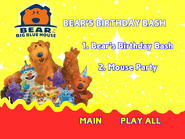 Bear's Birthday Bash episode selection