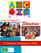 ABC For Kids Live in Concert and Showtime DVD Cover