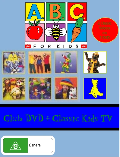 Abc For Kids Club Dvd Classic Kids Tv Video Abc For Kids Wiki Fandom