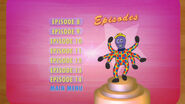 Episode Selection menu (Music: Rolling Down The Sandhills)