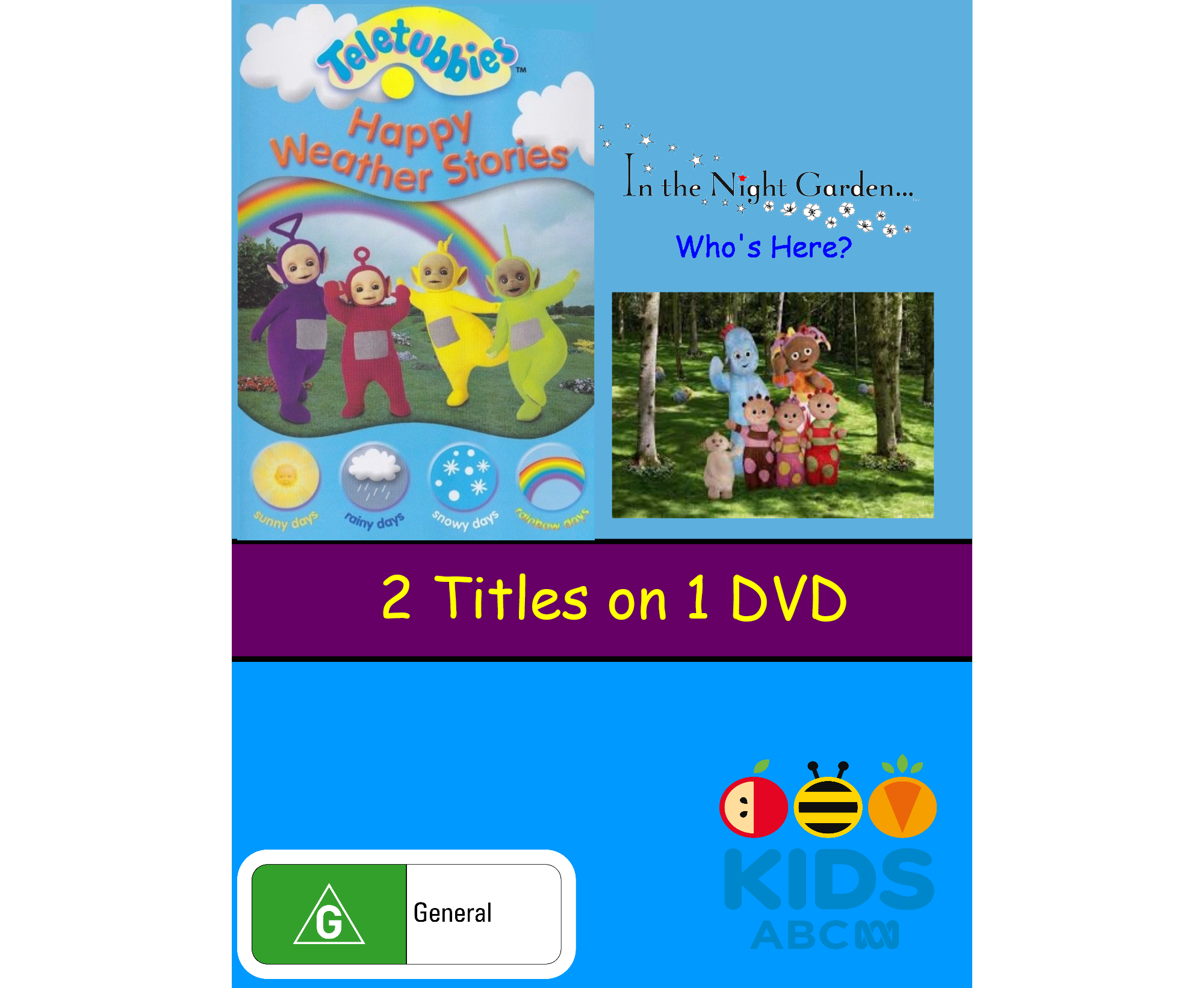 ABC For Kids Fanon Teletubbies and In the Night Garden Happy