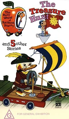 The Busy World Of Richard Scarry The Treasure Hunt Abc For Kids Wiki Fandom
