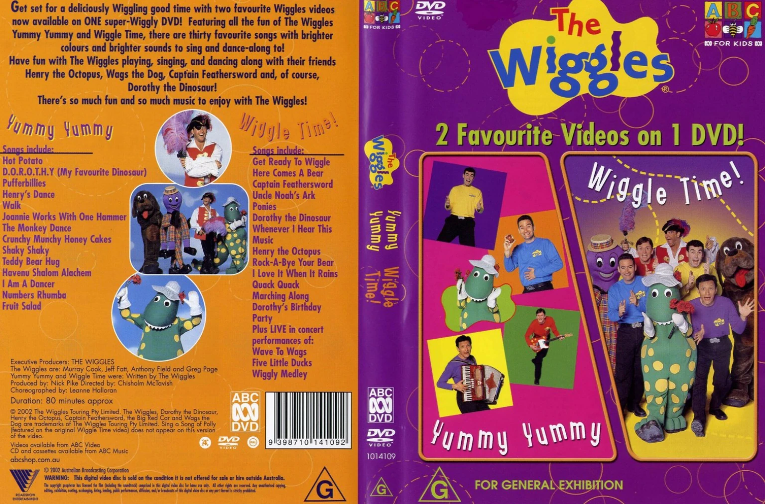 Yummy Yummy Wiggle Time Dvd Abc For Kids Wiki Fandom