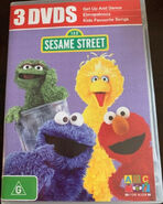 Sesame Street 3 DVDs