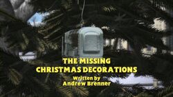 Click here to view the image gallery for The Missing Christmas Decorations.