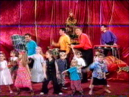 The Wiggles and the kids