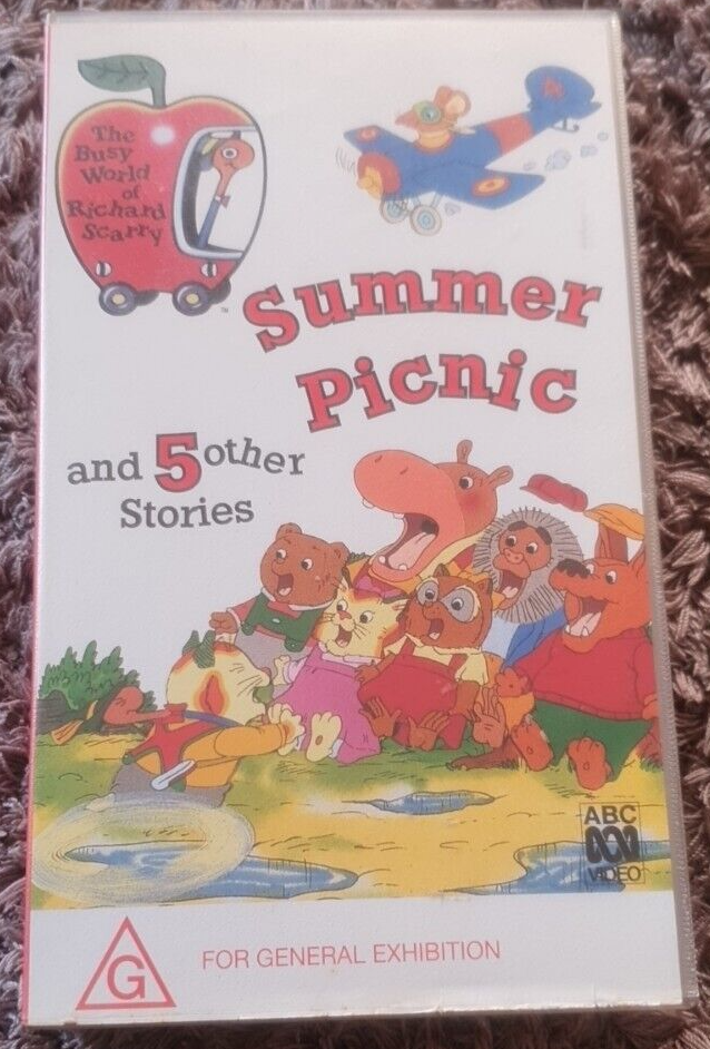 The Busy World of Richard Scarry - Summer Picnic | ABC For Kids