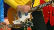 Greg's yellow Maton Mastersound MS500 electric guitar