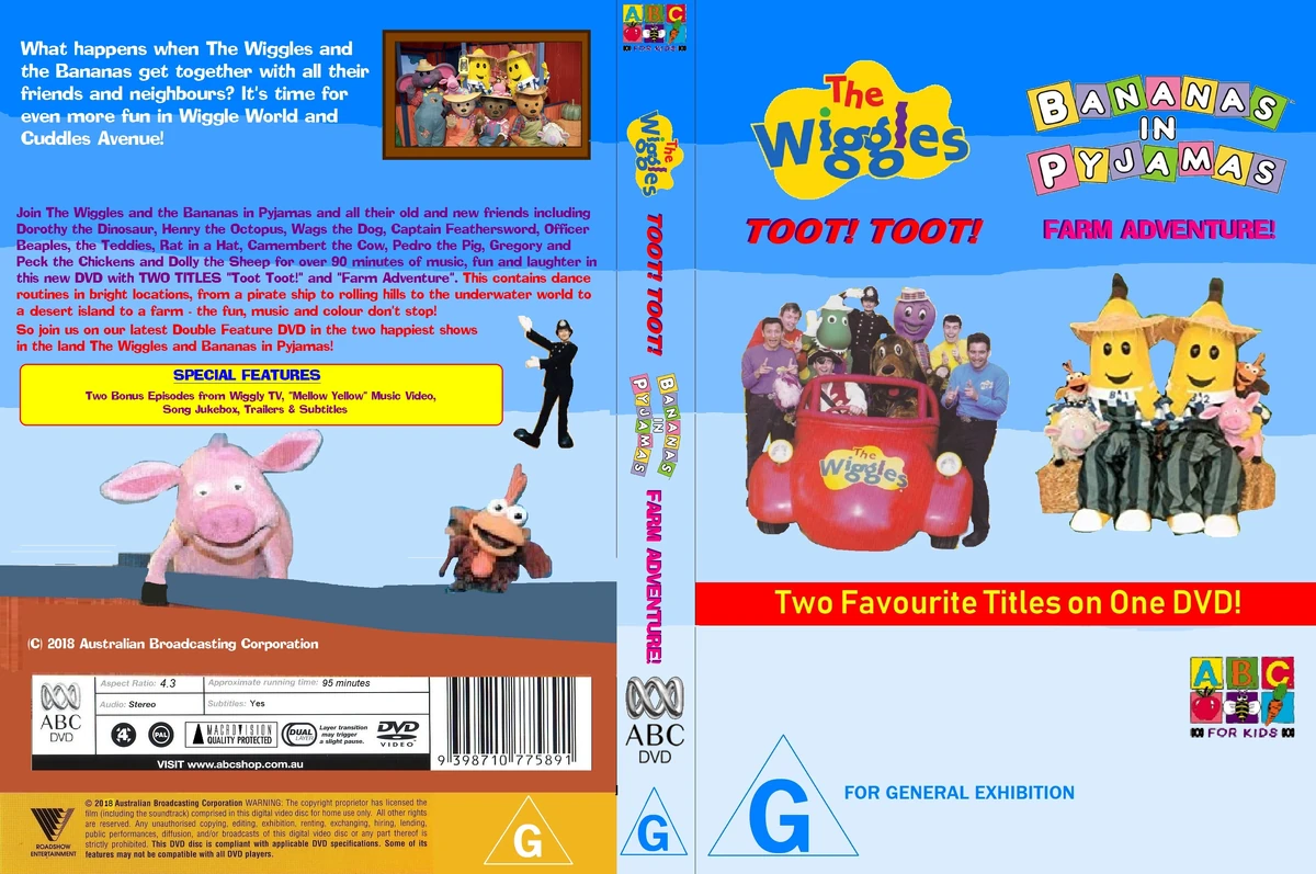 CategoryBananas In Pyjamas DVDS ABC For Kids Wiki Fandom