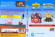 The Wiggles and Bananas in Pyjamas - Toot Toot and Farm Adventure DVD Cover