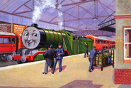 A must read: “The Three Railway Engines” and Read About: “James the Red Engine” in Coal