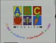 "It's called ABC For Kids, the best in children's entertainment, for you to take home on video today"