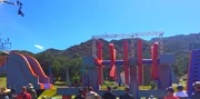 Season 7's Fun Slides Platform Spinning Purple People Beater