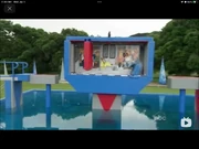 Season 5's Rumble Room (Wipeout Subway Car theme)