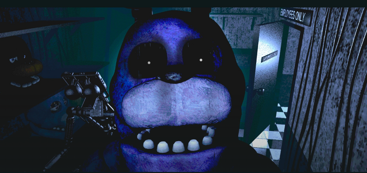 FNaF 1 Backstage cam but it's FNaF Plus Bonnie : r/fivenightsatfreddys