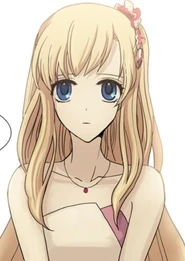 Reana preparing for a night out.