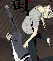 Jacra hits Yuhwa again.