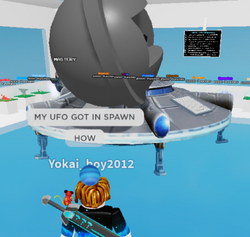 Hovering UFO, Roblox Wiki