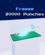 Freeze's Pedestal.