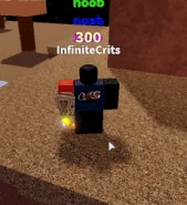 DoS 300 stones sparkling upon switching (no longer exists).