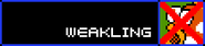 Defeated Weakling