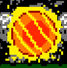 Fireball in Kirby's attack