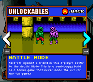 Check out the unlockable battle mode Abobo Battle.