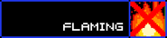 Defeated Flaming (Fireball)