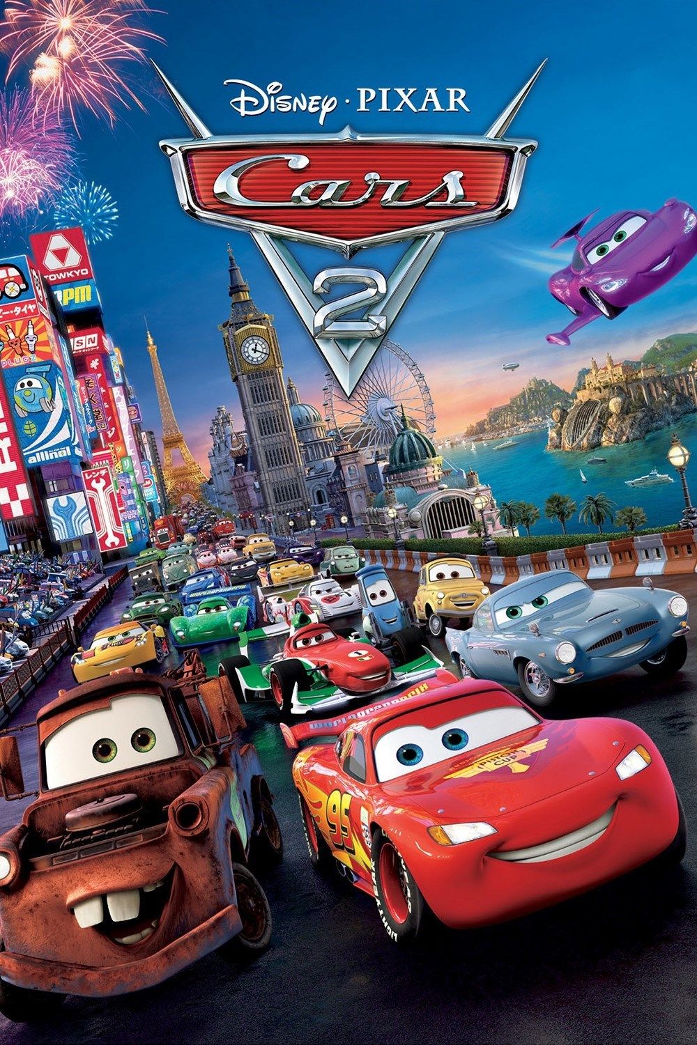 Director's Commentary Track Review - Cars 2 Blu Ray - Pixar Post