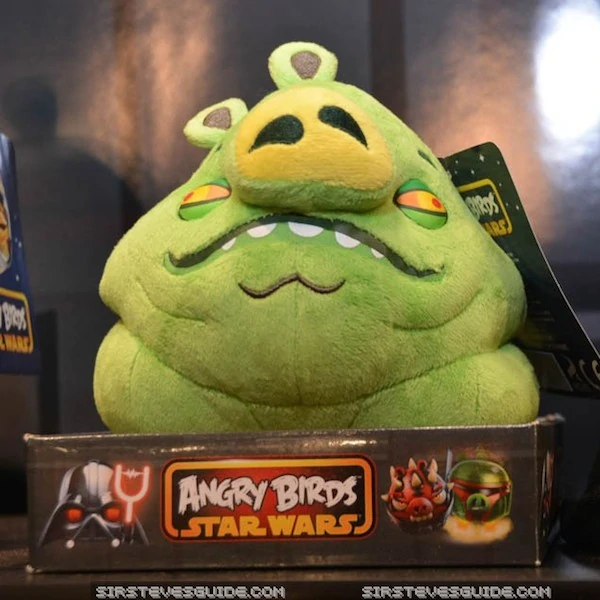 angry birds star wars 2 plush toys jabba