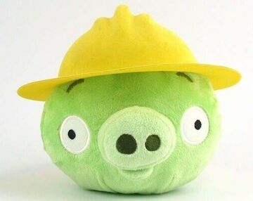 Angry birds cowboy pig sale plush