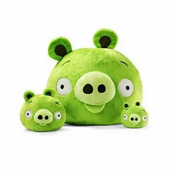 angry birds pigs plush