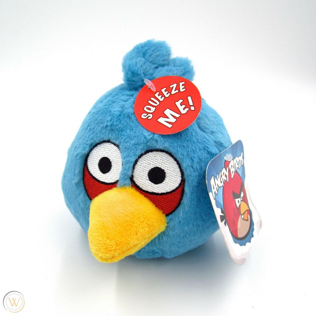 Angry birds hot sale blue bird plush