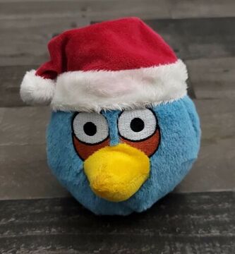 Angry birds top christmas plush