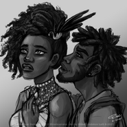 You Deserve It - Akua and Kendi by Gwennafran