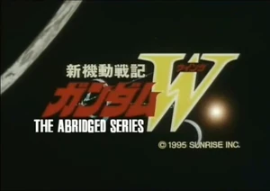 Gundam Wing Abridged Logo