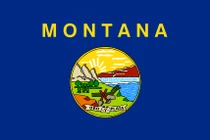 The flag of Montana.