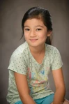 Belle Mariano during her childhood
