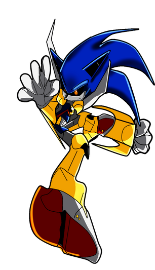 A Mecha Sonic Picture I Did in 2021 (edward18517/warahi) :  r/SonicTheHedgehog