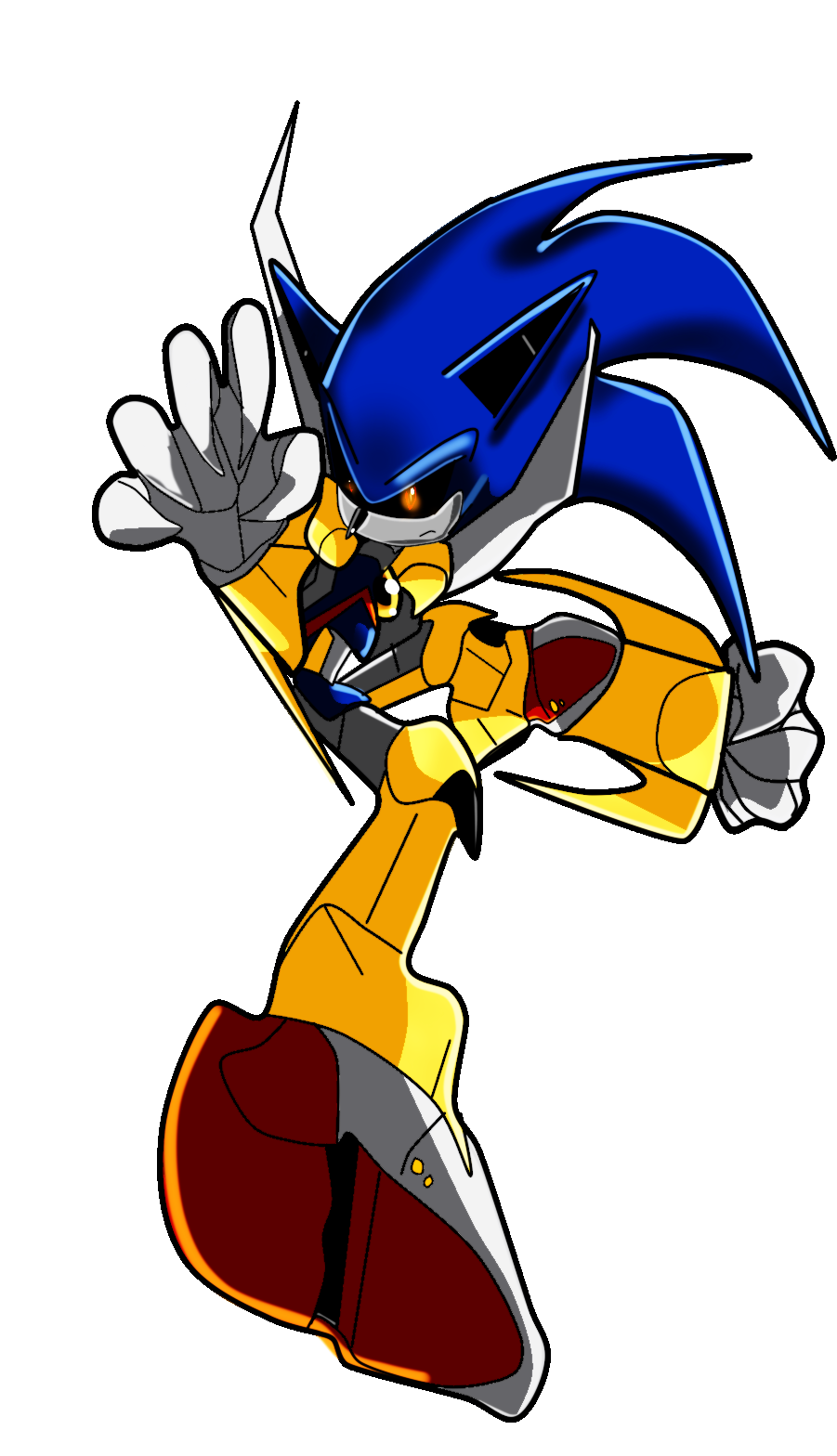 Mistic Crow (OPEN COMMISSIONS) on X: Metal Sonic . #sonic  #SonicTheHedgehog #sonicfanart #metalsonic #fanart #mecha #robot  #videogames #sega  / X