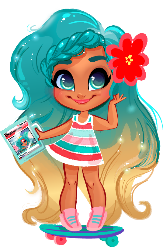 hairdorables comic book queen