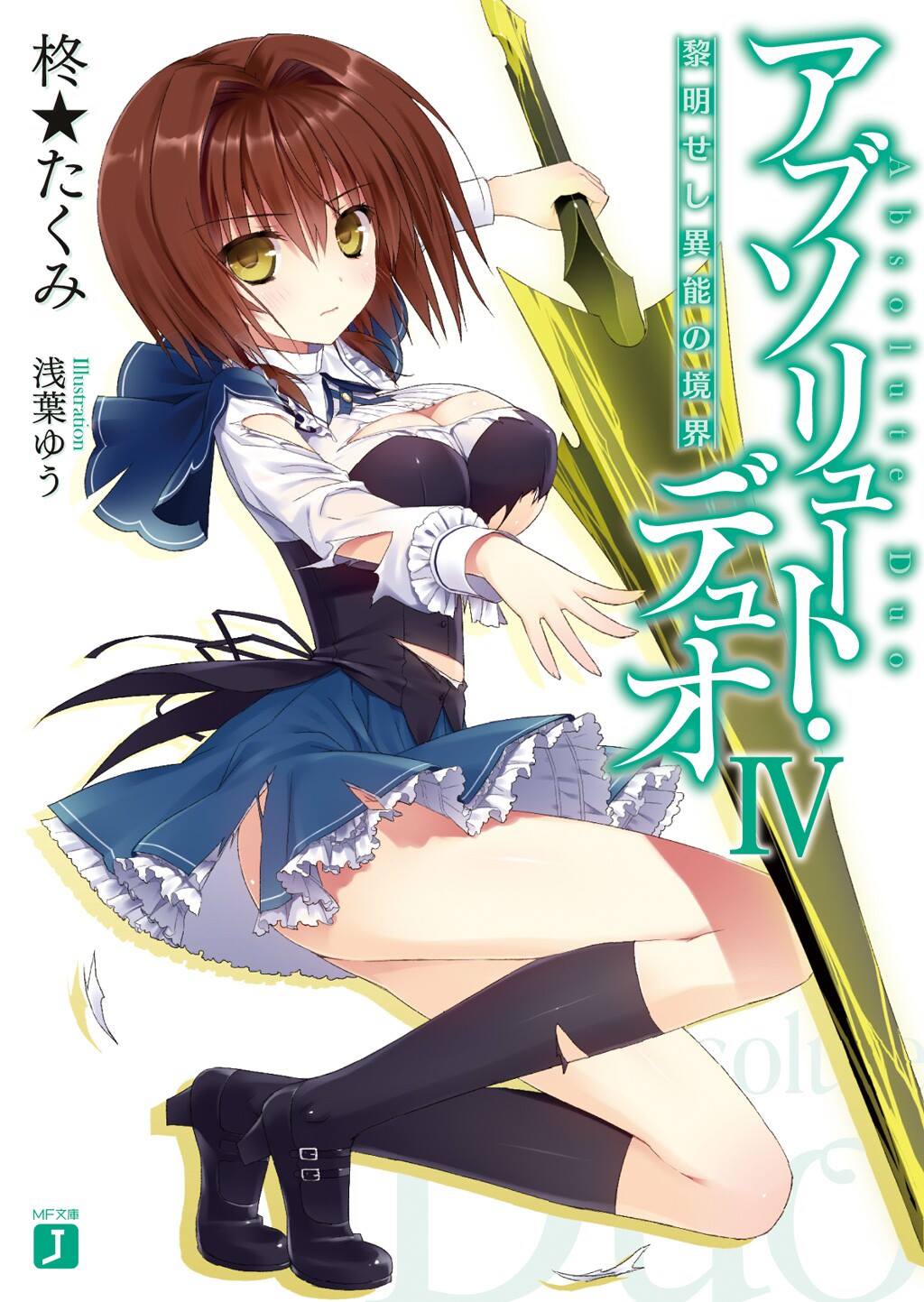 Absolute Duo XI Jeg kan lide dig Japanese Novel Japan Anime Book