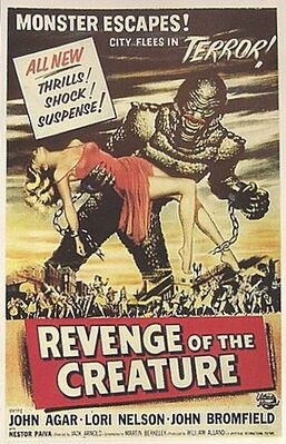 Revenge of the Creature poster