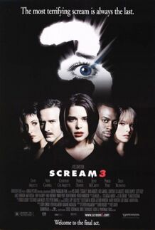 Scream 3 poster