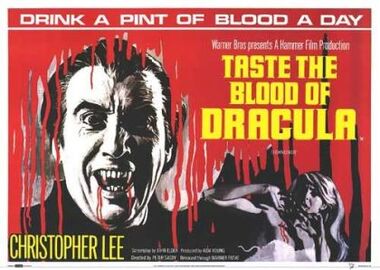 Taste the blood of dracula