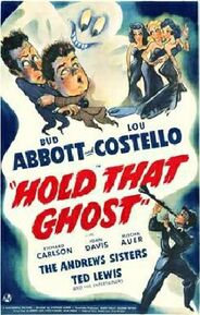 Hold That Ghost poster