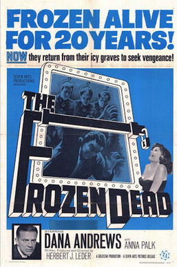 The Frozen Dead 1966 poster