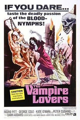 The Vampire Lovers poster