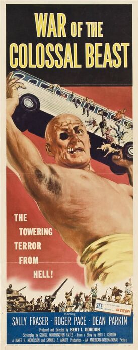 War of the Colossal Beast poster