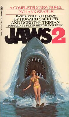 Jaws 2 novel cover